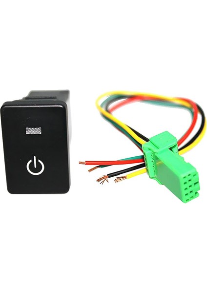 2x Push Switch Toyota Sequoia Highlander 2008 Up Için Beyaz LED Güç Sembolü (Yurt Dışından) fırsatları