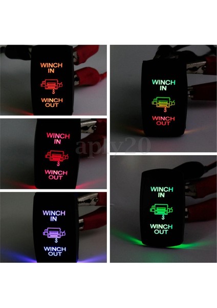 Winch Out Winch Su Geçirmez Rocker Anahtarı Carling Sarı LED -On (Yurt Dışından) fiyatları