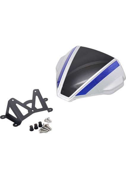 Yamaha mt 09 21-2022 Mavi Siyah Mavi Siyah Için Motosiklet Ön Cam (Yurt Dışından)