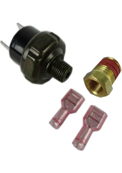 Ağır Hava Kompresörü Basınç Kontrol Anahtarı Vanası - Siyah 70-100PSI 70-100PSI (Yurt Dışından)