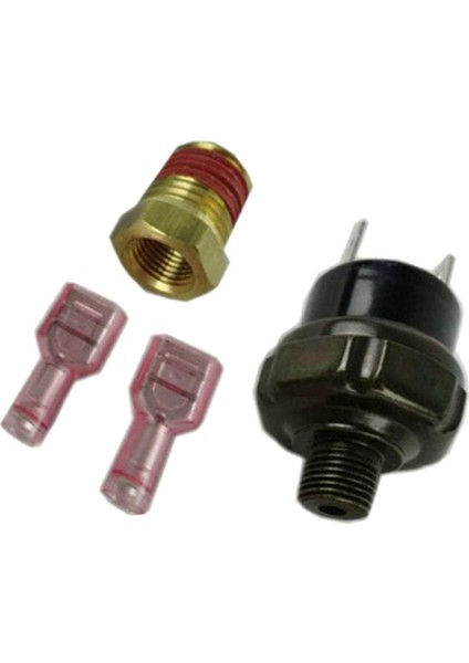 Ağır Hava Kompresörü Basınç Kontrol Anahtarı Vanası - Siyah 70-100PSI 70-100PSI (Yurt Dışından)
