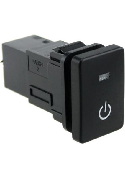 2x Başlangıç ​​deseni Mavi LED Push Düğmesi Anahtarı 12V Toyota Camry 4runner (Yurt Dışından)