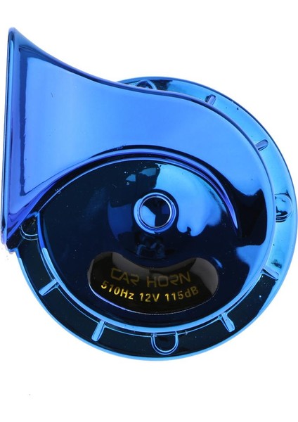 2 Paket 12 V 115DB Salyangoz Horn Araba Araç Salyangoz Horn Evrensel Salyangoz Boynuzu Mavi (Yurt Dışından)