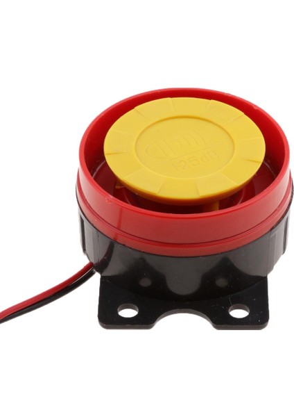 Evrensel 12 V Araba Kamyon Motosiklet Tahrikli Hava Raid Siren Boynuz Alarmı - Kırmızı (Yurt Dışından) fırsatları