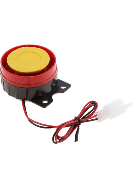 Evrensel 12 V Araba Kamyon Motosiklet Tahrikli Hava Raid Siren Boynuz Alarmı - Kırmızı (Yurt Dışından) indirimleri
