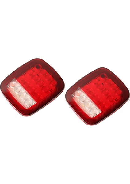 2x Evrensel Kamyon Römork 16LED Fren Kuyruk Işık Jeep Wrangler Tj Yj Jk Için (Yurt Dışından)