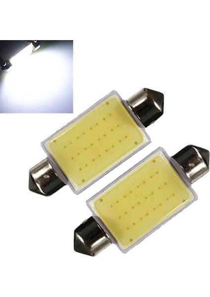 2 Adet 41MM Keçe Koçanı 12 Smd Cips Dc 12 V LED Kubbe Işıkları Araba Kubbe (Yurt Dışından)