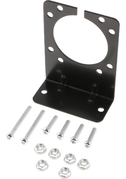Rv Tekne 7 Yollu Kamyon ve Römork Fiş Metal Dağı Braketi ile (Yurt Dışından)