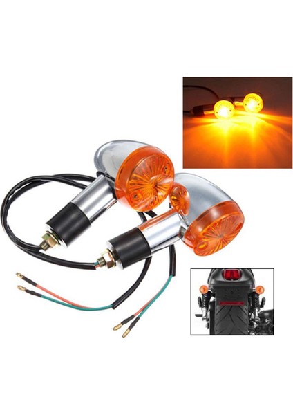 Motosiklet Dönüş Sinyali Gösterge Lambası 2x (Yurt Dışından) modelleri