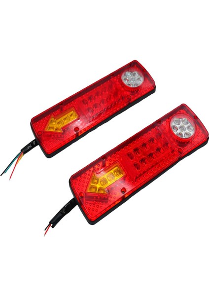 2x3 23 LED Römork 12 V Kuyruk Işıkları Sinyal Göstergesi Fren Arka Durdur Lambası (Yurt Dışından) fiyatları