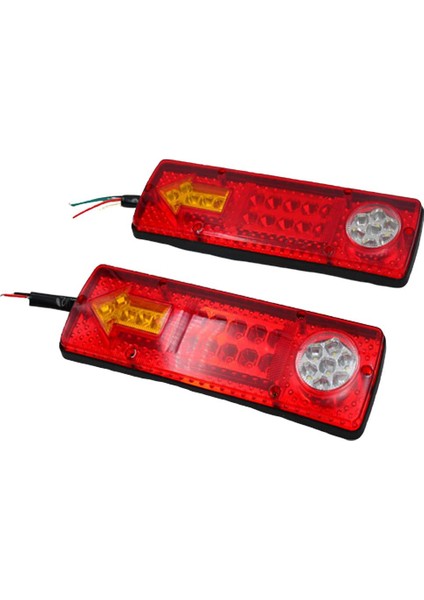 2x3 23 LED Römork 12 V Kuyruk Işıkları Sinyal Göstergesi Fren Arka Durdur Lambası (Yurt Dışından) modelleri