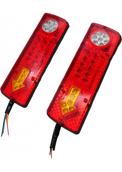 2x3 23 LED Römork 12 V Kuyruk Işıkları Sinyal Göstergesi Fren Arka Durdur Lambası (Yurt Dışından) indirimleri
