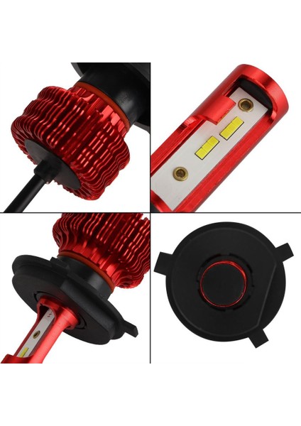 2 Adet Oto Araba Kamyon LED Far Ampuller Soket 20 W Beyaz Işın 360 Derece H4 (Yurt Dışından) fiyatları