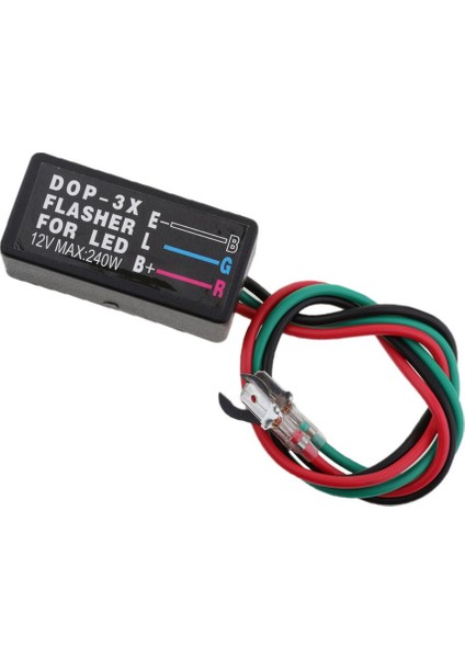 LED Fren Kuyruğu Stop GS-100A Strobe Denetleyici Kutu Flaşör Modülü (Yurt Dışından)