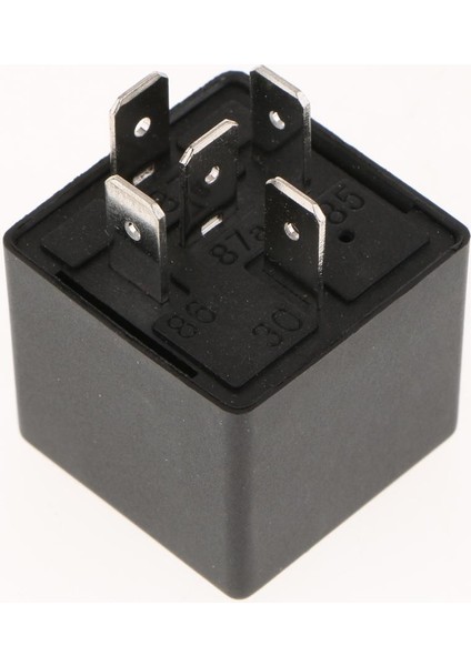 2x Evrensel Araba Otomotiv Kamyon 24 V Volt Dc 40APP Röle 5pin Siyah (Yurt Dışından)