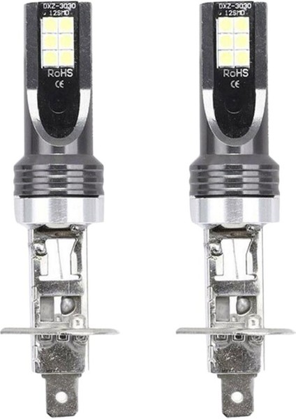H1 3030 1200LM LED Far Dönüşüm Kiti Araba Ampul Sis Sürüş Işığı 6500K (Yurt Dışından)