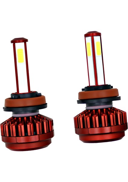 980 W 147000LM LED Far Ampülleri 4 Taraf 360 ° Işın Açısı Sürüş Işığı H11 (Yurt Dışından)