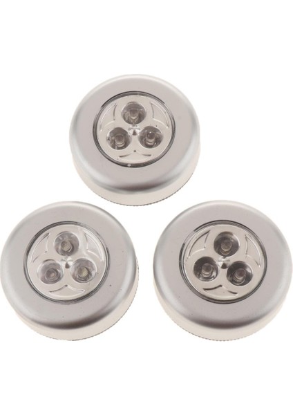 3 Adet Kablosuz LED Pak Işık Kabine Aydınlatma Dokunun Işıkları Sayacı Işık Altında (Yurt Dışından) fiyatları