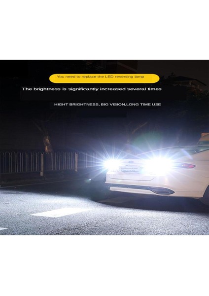 T15 W16W Ters Yedekleme Araba LED Ampul 6000K-6500K (Yurt Dışından) fiyatları