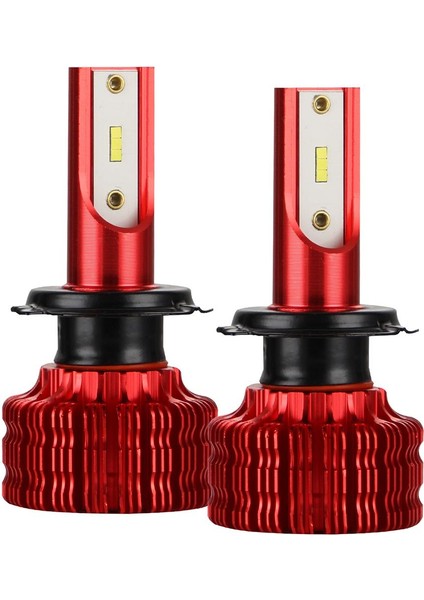 Parlak Oto Araba Csp Çip LED Far Ampüller Soket 6500 K 20W H7 (Yurt Dışından)