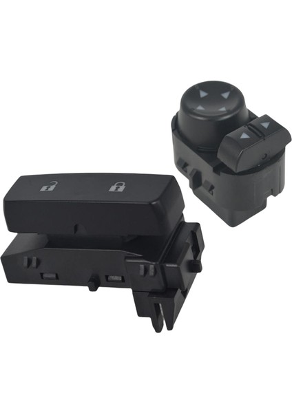 Kapı Kilidi ve Ayna Anahtarı Sürücü Tarafı 2500 Hd 2007-2014 Için Uygun (Yurt Dışından)