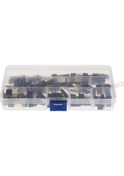 110 Adet Istiflenebilir Set Tek Sıra Pin Başlığı 2.54MM Perde Için (Yurt Dışından)