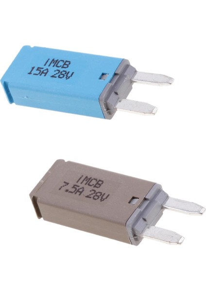 2 Adet 7.5A+15A Atm Mini Blade Sigorta Devre Kesici Araba Kamyonu Deniz (Yurt Dışından)
