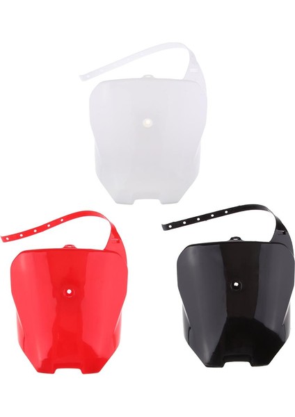 Honda CRF70 CRF100 CRF80 Crf 70 80 100 Için Siyah Motosiklet Atv Numarası Plakası (Yurt Dışından) fırsatları