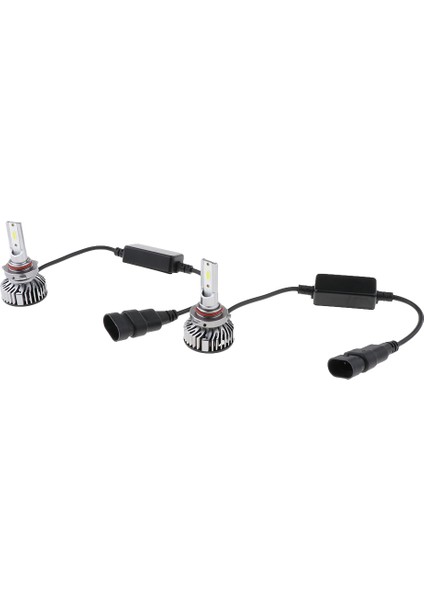 2 Adet 8000LM 9006 30W 6500K LED Xenon Beyaz Far Ampulleri Yüksek Düşük Işın (Yurt Dışından)