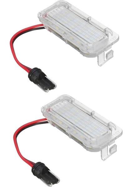 2 Adet Beyaz 18LED Plaka Plaka Işıkları Ford Focus Için 5d 2009 (Yurt Dışından)
