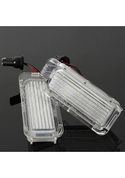 2 Adet Beyaz 18LED Plaka Plaka Işıkları Ford Focus Için 5d 2009 (Yurt Dışından) fırsatları