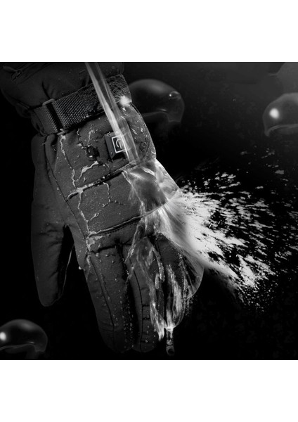 Erkekler Için Isıtmalı Eldivenler Isıtmalı Motosiklet Kayak Kar Eldivenleri Su Geçirmez Stil 2 (Yurt Dışından) fırsatları