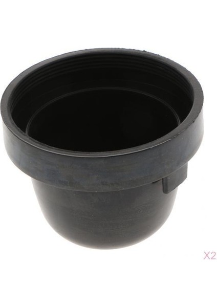 2 Paket Kafa Lambası Işık Toz Kapağı 65X55MM 2.56X2.17 Inç Evrensel (Yurt Dışından)