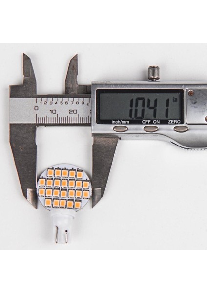 Paketi 10 Parlak 4.8 W T10 921 Sıcak Beyaz Araba Rv Kama 24SMD LED Işık Ampul (Yurt Dışından)