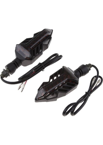 2 Adet LED Turn Sinyal Işığı 12V Flaşör Motosiklet Işığı (Yurt Dışından)