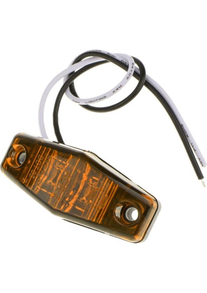 2x Araba Kamyon 2 LED Yan Marker Işıkları Genişlik Ampüller Uyarı Kuyruk Lambaları Sarı (Yurt Dışından) modelleri