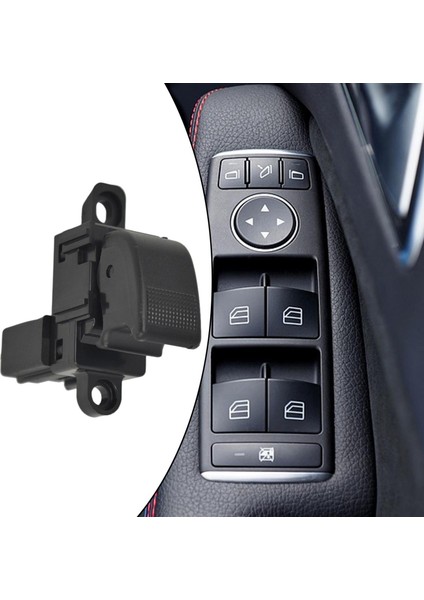 Siyah Güç Pencere Kontrol Anahtarı UR56-66-370 Mazda BT50 2009-2012 Için Uygun (Yurt Dışından) modelleri