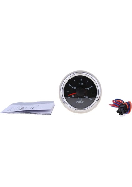 8-16V Voltmetre Volt Metre Tekne Marine Rv 52MM 2inch (Yurt Dışından)