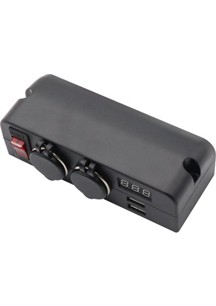 12V 24V Araç Şarj Cihazı Soket Paneli Çift USB Bağlantı Noktaları 5V 3.1A Otomotiv Teknesi Rv (Yurt Dışından) fırsatları