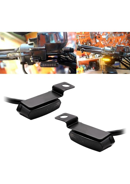 Motosiklet Akan Su LED Turn Sinyal Işık Lambası Yamaha Black (Yurt Dışından) indirimleri