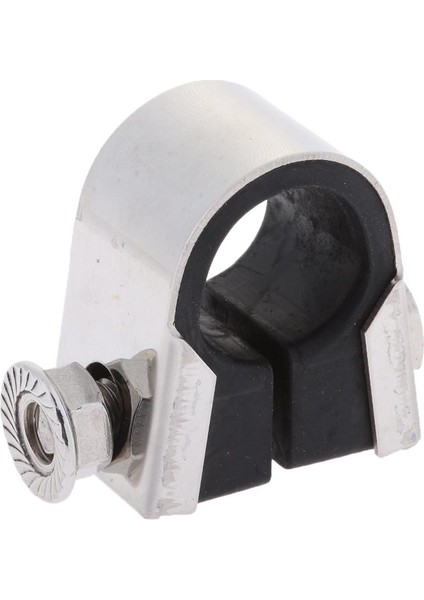 Krom Kauçuk 7 8" Veya 1" Gidon Montaj Braketi Speedo Gauge Kelepçesi (Yurt Dışından)