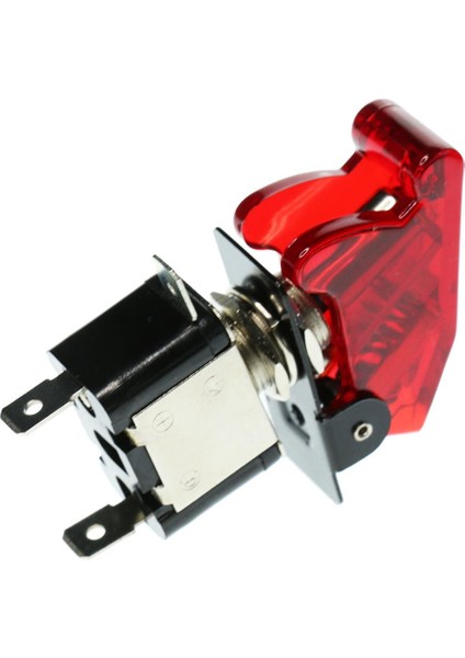 Araba Kamyon Tekne Kırmızı Kapak LED Işık 20A 12 V Rocker Geçiş Açma Kapama Anahtarı Spst (Yurt Dışından)