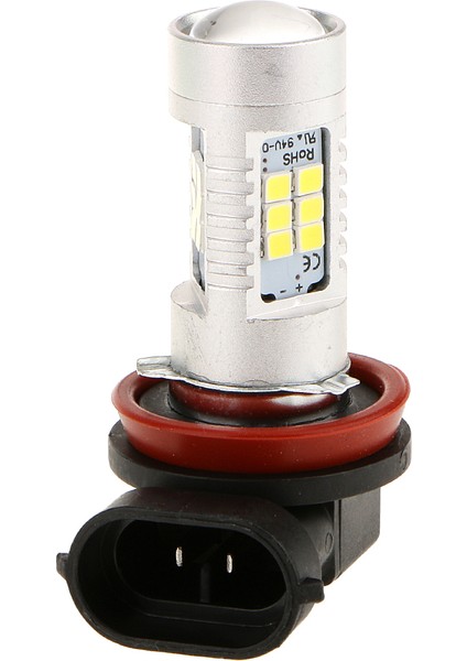 Beyaz - Dc 12 V H11 H9 Sis Işık Drl Far LED Lamba Ampul 21SMD LED (Yurt Dışından)