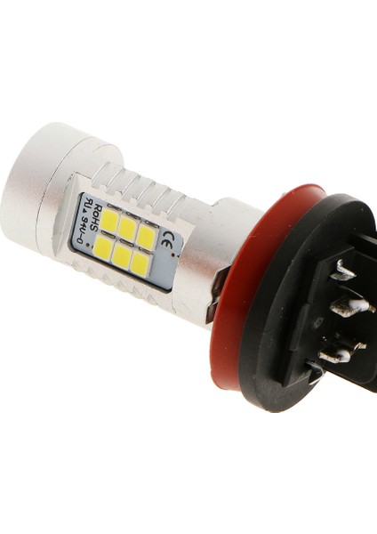 Beyaz - Dc 12 V H11 H9 Sis Işık Drl Far LED Lamba Ampul 21SMD LED (Yurt Dışından)