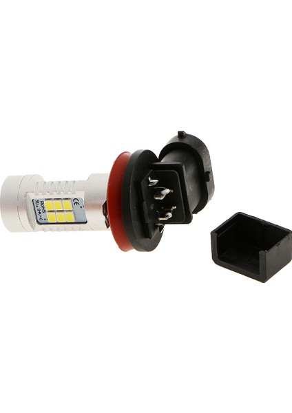Beyaz - Dc 12 V H11 H9 Sis Işık Drl Far LED Lamba Ampul 21SMD LED (Yurt Dışından)