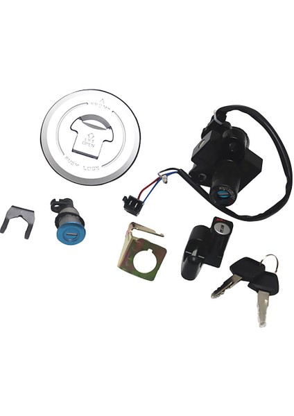 Honda CBR250 500600 250R Için Motosiklet Yakıt Deposu Yakıt Deposu Kapağı Seti (Yurt Dışından)