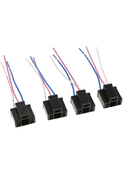 4 Parça Otomotiv H4 Far Sisi Fog Found Teli Kablo Demeti Kadın Soket Adaptörü (Yurt Dışından) indirimleri