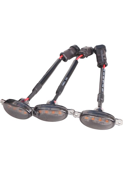 Raptor Tarzı Grille Için 2X3X LED Işık 2015-2019 Siyah (Yurt Dışından) indirimleri