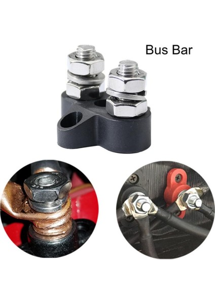 Bus Çubuğu M8 Terminal Pozitif Güç Dağıtım Saplama Tekne Çubuğu Terminal Bloğu (Yurt Dışından)