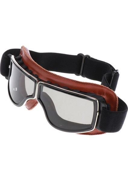 Motosiklet Vintage Gözlükler - Anti -Scratch Motosiklet Güneş Gözlüğü Gözlük Gözlükleri (Yurt Dışından) modelleri